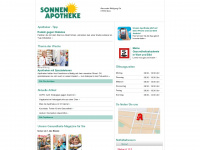 sonnen-apotheke-gera.de Webseite Vorschau