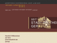 stadt-apotheke-gera.de Webseite Vorschau