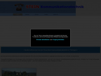 stein-kommunikationstechnik.de Webseite Vorschau