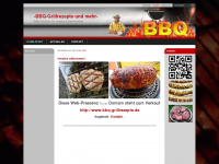 bbq-grillrezepte.de Webseite Vorschau