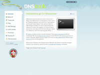 dnstools.ch Webseite Vorschau