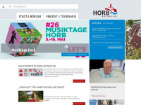 horb.de Webseite Vorschau