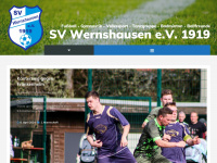 sv-wernshausen.de Webseite Vorschau