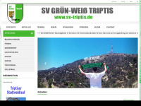 sv-triptis.de Webseite Vorschau