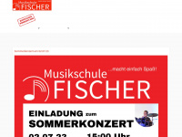 musikschule-fischer.de Webseite Vorschau