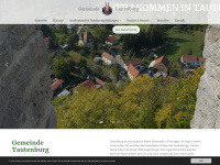 tautenburg.de Webseite Vorschau