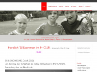 h-club.de Webseite Vorschau