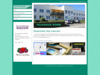 telehaus-korn.de Webseite Vorschau