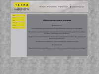 terra-naturstein.de Webseite Vorschau