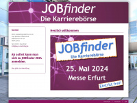 jobfinder-messe.de Webseite Vorschau