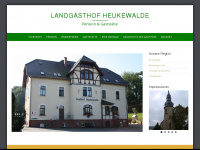 gasthof-heukewalde.de Webseite Vorschau