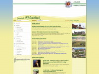 gemeinde-rhoenblick.de Webseite Vorschau