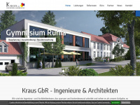 kraus-gbr.de Webseite Vorschau