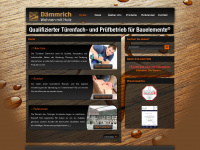 tischlerei-daemmrich.de Webseite Vorschau
