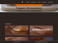 treppen-zimmermann.com Webseite Vorschau