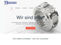 werkzeugbau-heymann.de Webseite Vorschau