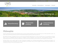 uws-jena.de Webseite Vorschau