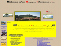 voelkershausen.de Webseite Vorschau