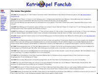 katrin-apel-fanclub.de Webseite Vorschau
