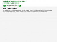 wbg-ichtershausen.de Webseite Vorschau