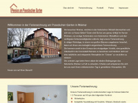weimar-pension-am-poseckschen-garten.de Webseite Vorschau