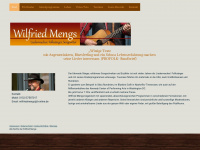 wilfried-mengs.de Webseite Vorschau