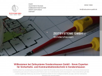 zeitsysteme-gmbh.de Webseite Vorschau