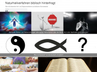 naturheilverfahren-biblisch-hinterfragt.de