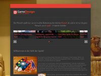 gamedesign.de Webseite Vorschau