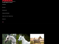 ponnath-arabians.com Webseite Vorschau