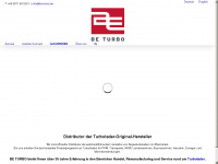 turbosysteme.de Webseite Vorschau