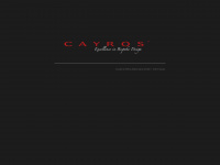 cayros.com Webseite Vorschau