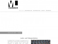 medialandgmbh.de Webseite Vorschau