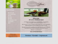 gaestehaus-laura.com Webseite Vorschau