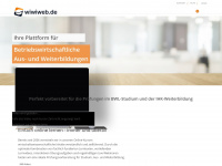 wiwiweb.de Webseite Vorschau