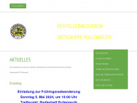 fgv-pullenreuth.de Webseite Vorschau