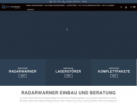 radarwarner-shop.com Webseite Vorschau
