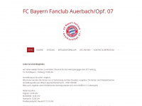 fanclub-auerbach.de Webseite Vorschau