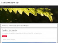 muehlenmeier.net Webseite Vorschau