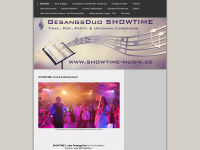 showtime-musik.de Webseite Vorschau