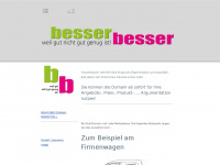 besserbesser.com Webseite Vorschau