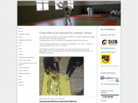 judo-bingen.de Webseite Vorschau