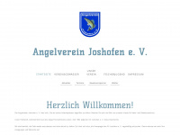 angelverein-joshofen.de Webseite Vorschau
