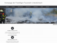 ff-unterduerrbach.de Webseite Vorschau
