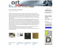 jean-michel-basquiat.com Webseite Vorschau