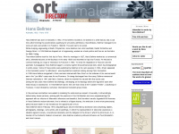 hans-bellmer.com Webseite Vorschau