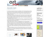 alexander-calder.com Webseite Vorschau