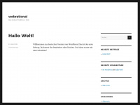 webrational.net Webseite Vorschau
