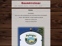 baumkirchners.de Webseite Vorschau