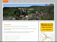 watterbach.de Webseite Vorschau